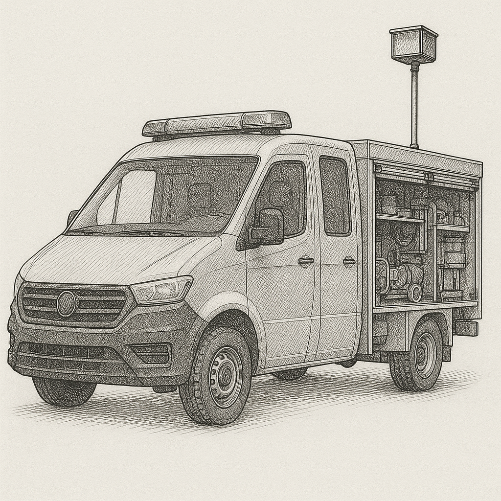 Tragkraftspritzenfahrzeug TSF